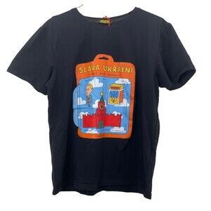 Slava Ukraini t-Shirt - Graphic - Anna Maliunok Design - Ohueno New Adult Med